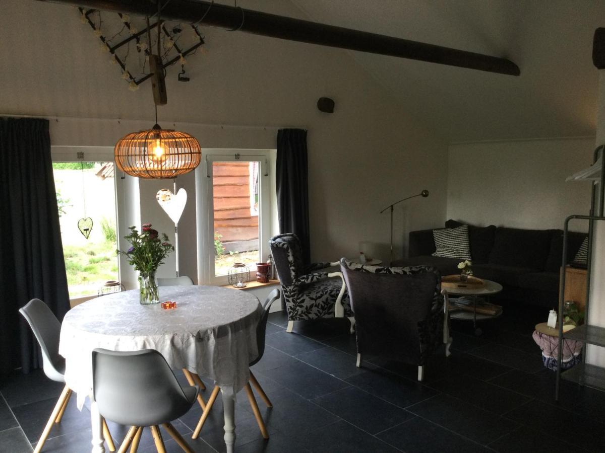 Landelijk Gelegen Huisje Op Erf Veeningen Экстерьер фото